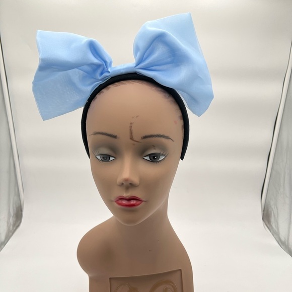 Charming Blue Bow Headband NWOT - Picture 5 of 5